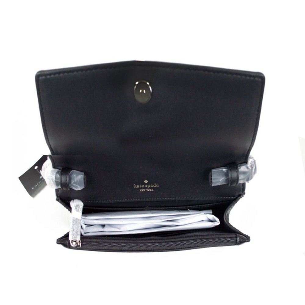 Kate Spade Black Perry Wallet on String - Picture 9 of 12